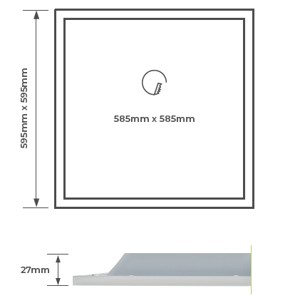 BG LES66W28L40-01 Luxpanel Essence 25.5W